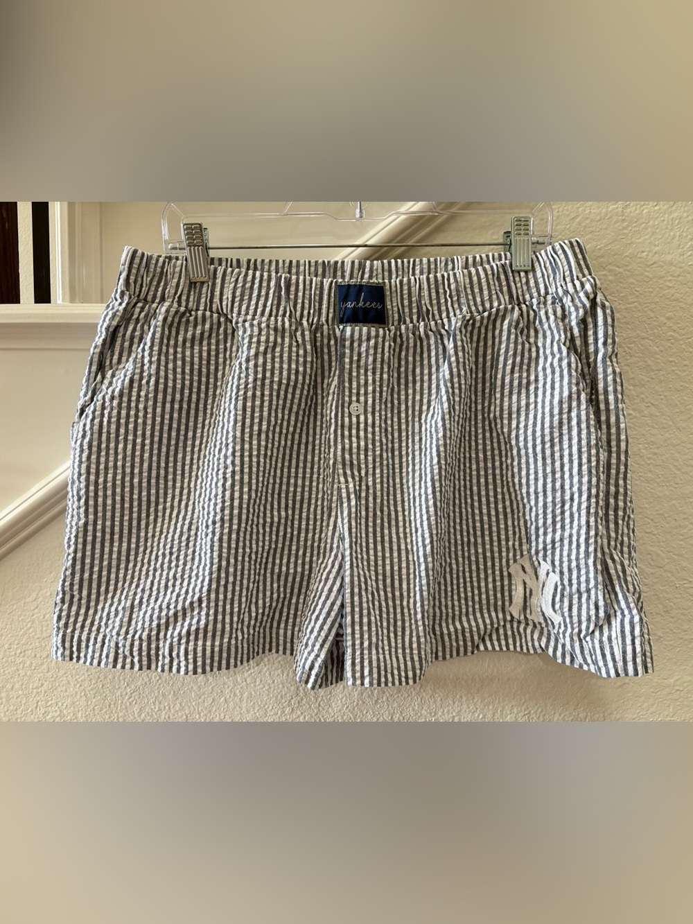 Concepts Sports New York Yankees Pin Stripe Sleep Shorts